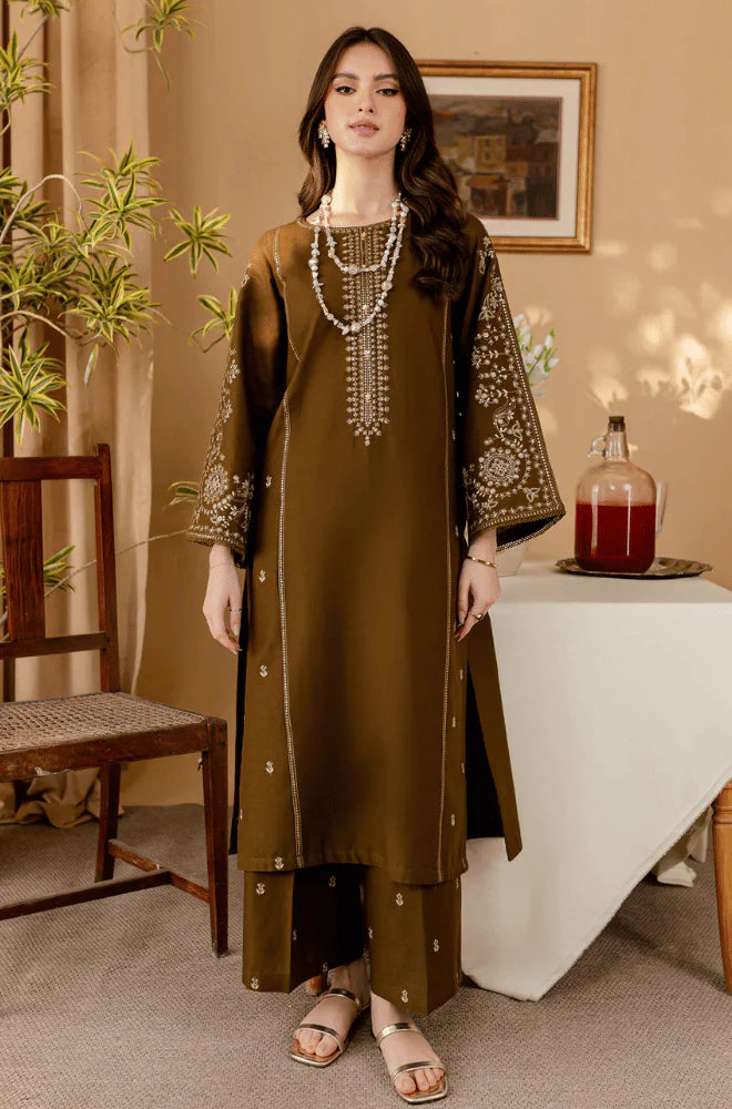 CF1252 Batik - Winter 2PC Dhanak Embroidered Suit