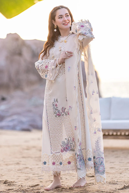 Qalamkar  CF997 - 3 Piece Chickenkari Embroidered Lawn Suit