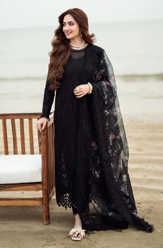 Nureh  CF1041 - 3PC Lawn ChickenKari Embroidered