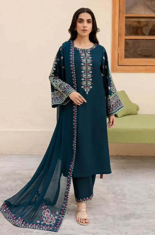 Sapphire  CF111 3PC Lawn Embroidered Suit