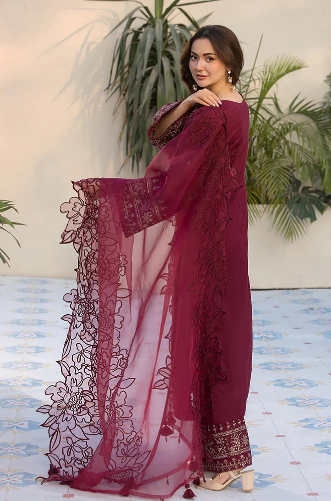 Nureh CF1050 - Allys 3PC Lawn Embroidered Suit
