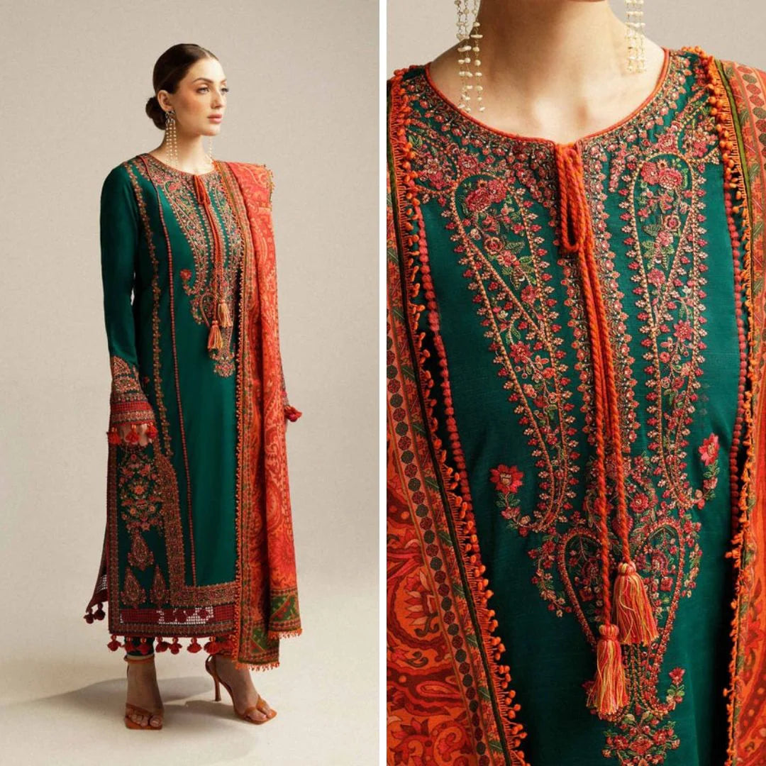 Rehan Rehar CF994 -  3 Piece Embroidered Lawn Suit