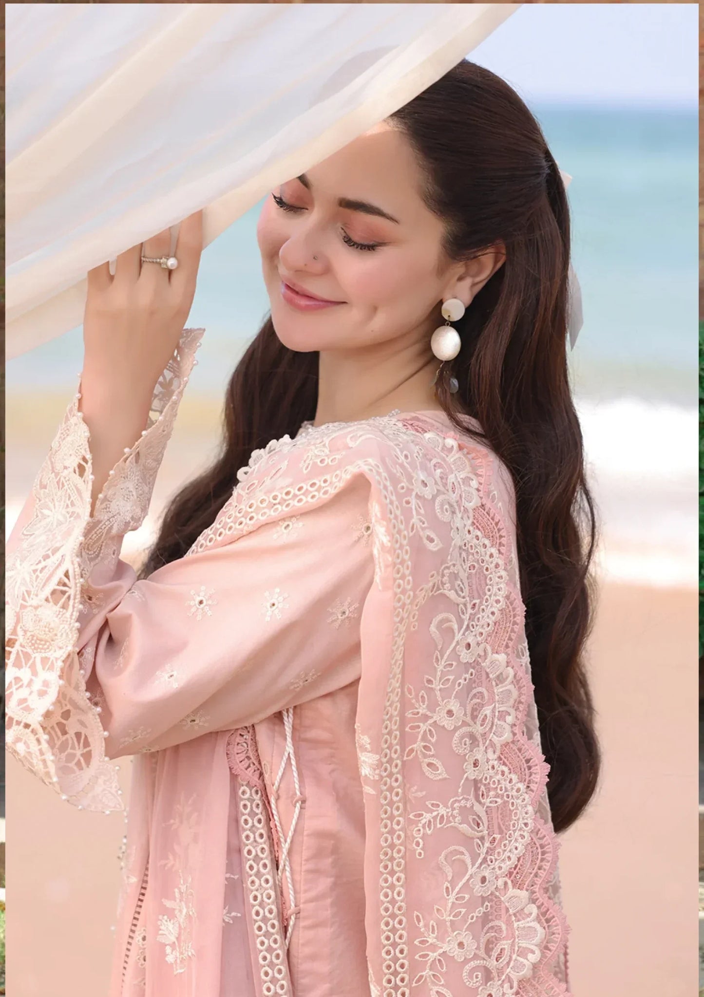 Imrozia  CF1042 - Serene Hania Luxury Lawn 3Pc Suit