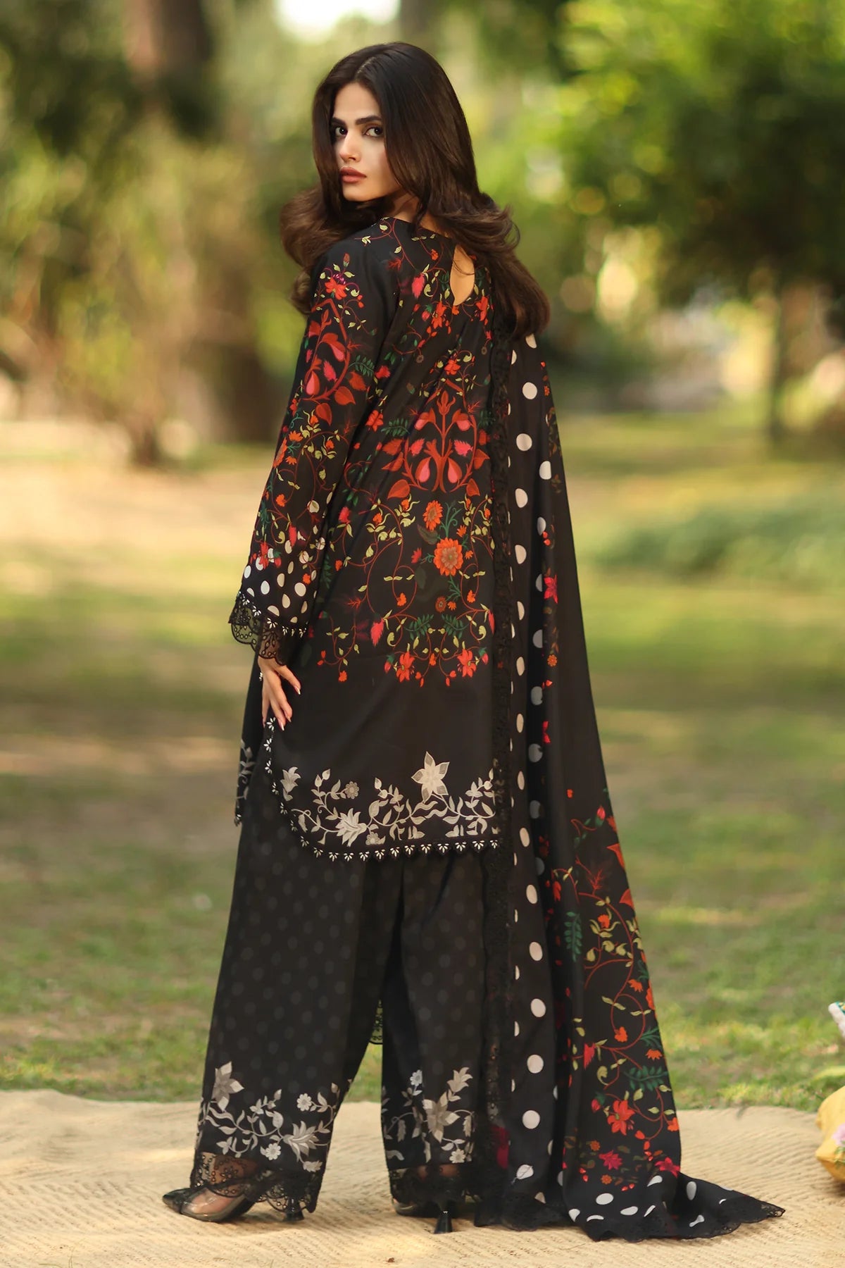 CF1245 3-PC Unstitched Printed Linen Collection ANW6-13