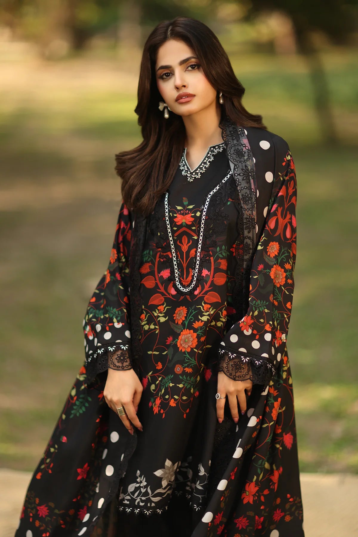CF1245 3-PC Unstitched Printed Linen Collection ANW6-13