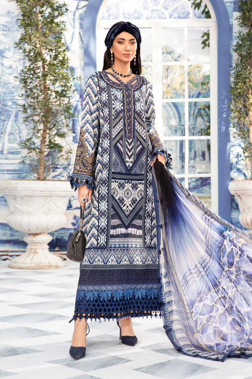 CF793-3 Piece Unstitched Digital Printed Airjet Lawn Suit