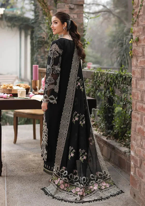 Limelight-3PC Lawn Unstitched Summer Dress With Emb Chiffon Dupatta -WC1301
