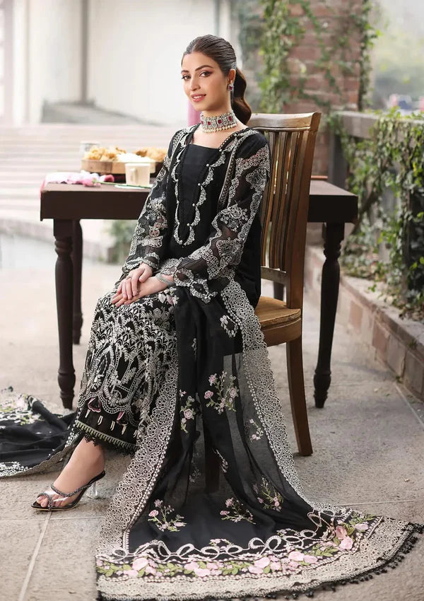Limelight-3PC Lawn Unstitched Summer Dress With Emb Chiffon Dupatta -WC1301