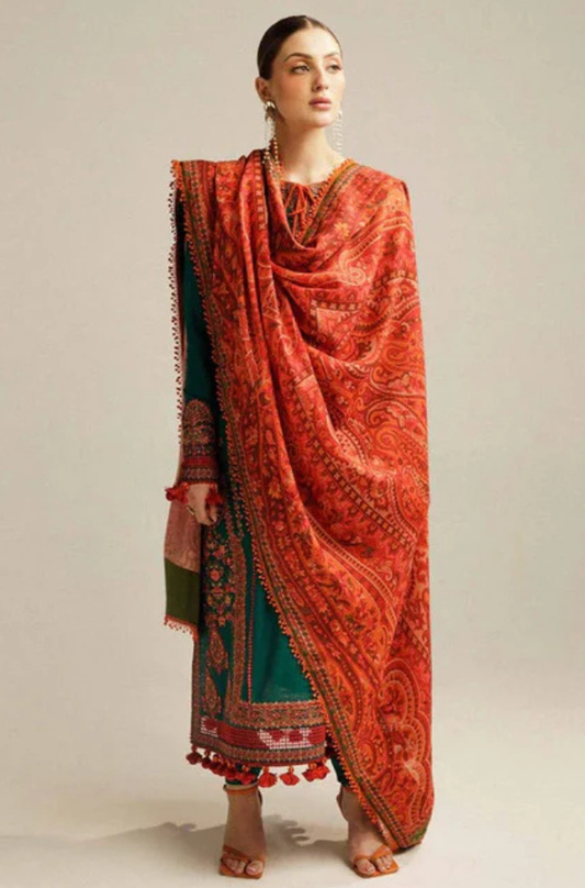 Rehan Rehar CF994 -  3 Piece Embroidered Lawn Suit