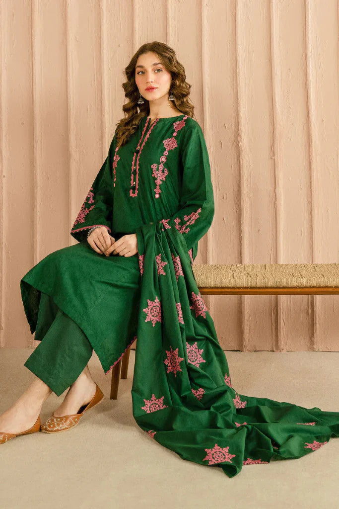 Sapphire  CF1068 - 3PC Embroidered Lawn Suit