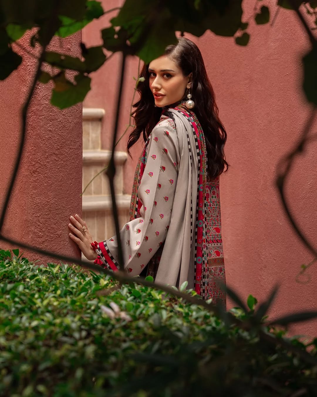 CF1213  Winter 3PC Dhanak ALL OVER  Printed Suit